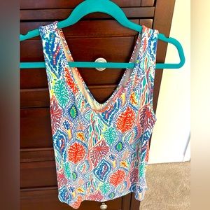 Jewel toned Lilly Pulitzer tank top